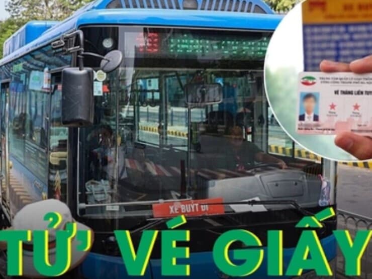 Hà Nội: Vé tháng giấy xe buýt tuyến trợ giá hết hiệu lực từ ngày 1/7